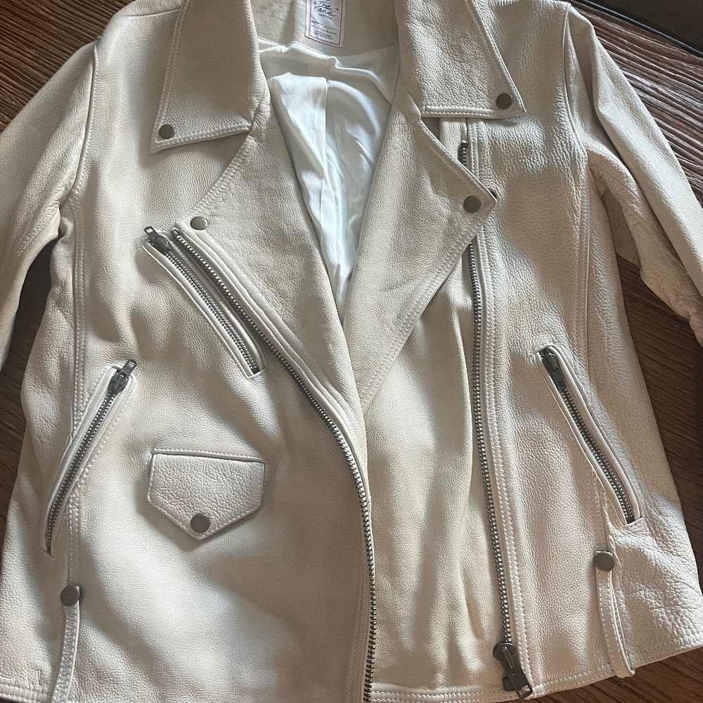 Free People Jealousy Cream Leather